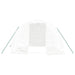 Tuinkas met stalen frame 6 m² 3x2x2 m