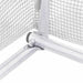 Tuinkas met stalen frame 6 m² 3x2x2 m