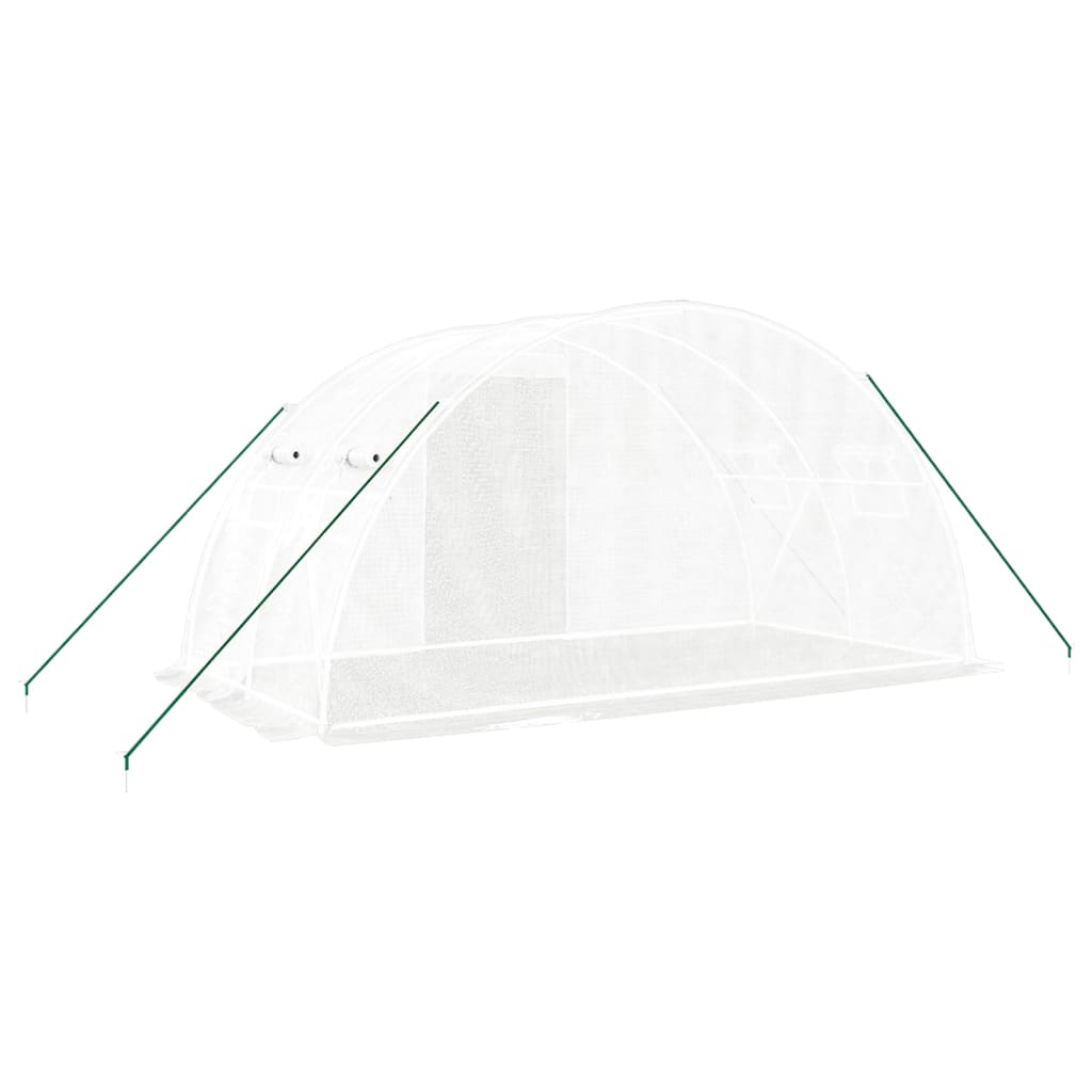 Tuinkas met stalen frame 8 m² 4x2x2 m