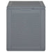 Tuinbox 90 L PP rattan grijs