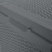 Tuinbox 90 L PP rattan grijs