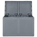 Tuinbox 180 L PP rattan grijs