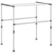 Droogrek 83x(50-55)x(40-85) cm aluminium