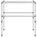 Droogrek 83x(50-55)x(40-85) cm aluminium