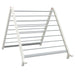 Droogrek voor badkuip uitschuifbaar 53-90 cm aluminium