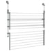 Droogrek voor balkon 89x25x(60-95) cm aluminium