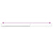 Gordijnrails 2 st 60-105 cm aluminium wit en zilverkleurig