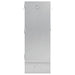 BBQ-rookoven met houtsnippers 44,5x29x110 cm staal