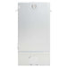 BBQ-rookoven met houtsnippers 44,5x29x83 cm staal