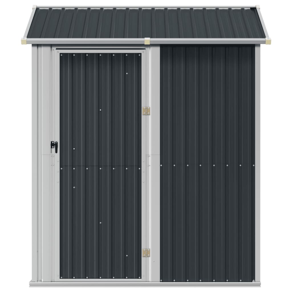 Tuinhuis Antraciet 192x152,5x237 cm Gegalvaniseerd Staal