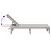 Ligbed 186x60x29 cm polypropeen grijs