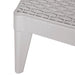 Ligbed 186x60x29 cm polypropeen grijs