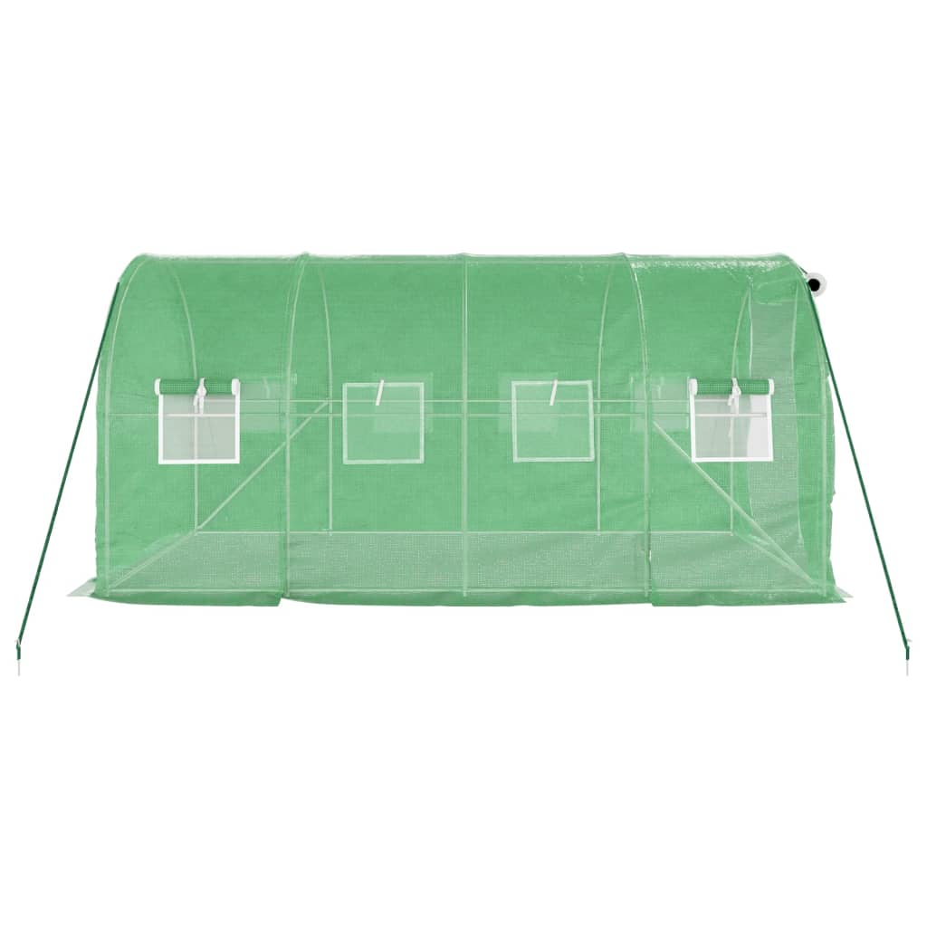Tuinkas met stalen frame 8 m² 4x2x2 m