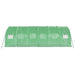 Tuinkas met stalen frame 18 m² 6x3x2 m groen