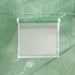 Tuinkas met stalen frame 30 m² 10x3x2 m groen