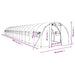 Tuinkas met stalen frame 54 m² 18x3x2 m groen