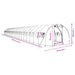 Tuinkas met stalen frame 72 m² 24x3x2 m groen