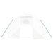 Tuinkas met stalen frame 66 m² 22x3x2 m wit