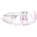 Tuinkas met stalen frame 40 m² 10x4x2 m groen