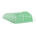 Tuinkas met stalen frame 48 m² 12x4x2 m groen