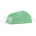Kas met stalen frame groen 24 m² 6x4x2,85 m
