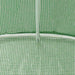 Kas met stalen frame groen 24 m² 6x4x2,85 m