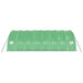 Tuinkas met stalen frame 48 m² 8x6x2,85 m groen