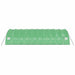 Tuinkas met stalen frame 60 m² 10x6x2,85 m groen
