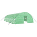 Tuinkas met stalen frame 72 m² 12x6x2,85 m groen
