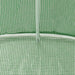 Tuinkas met stalen frame 108 m² 18x6x2,85 m groen