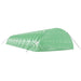 Tuinkas met stalen frame 120 m² 20x6x2,85 m groen