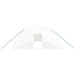 Tuinkas met stalen frame 108 m² 18x6x2,85 m wit