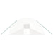 Tuinkas met stalen frame 144 m² 24x6x2,85 m wit