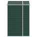 Tuinschuur 191x130x198 cm gegalvaniseerd staal groen