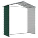 Tuinschuur 191x130x198 cm gegalvaniseerd staal groen