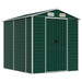 Tuinhuis Groen 191x215x198 cm Gegalvaniseerd Staal