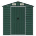 Tuinhuis Groen 191x215x198 cm Gegalvaniseerd Staal