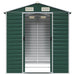 Tuinhuis Groen 191x215x198 cm Gegalvaniseerd Staal