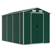 Tuinhuis Groen 191x300x198 cm Gegalvaniseerd Staal