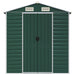 Tuinhuis Groen 191x300x198 cm Gegalvaniseerd Staal