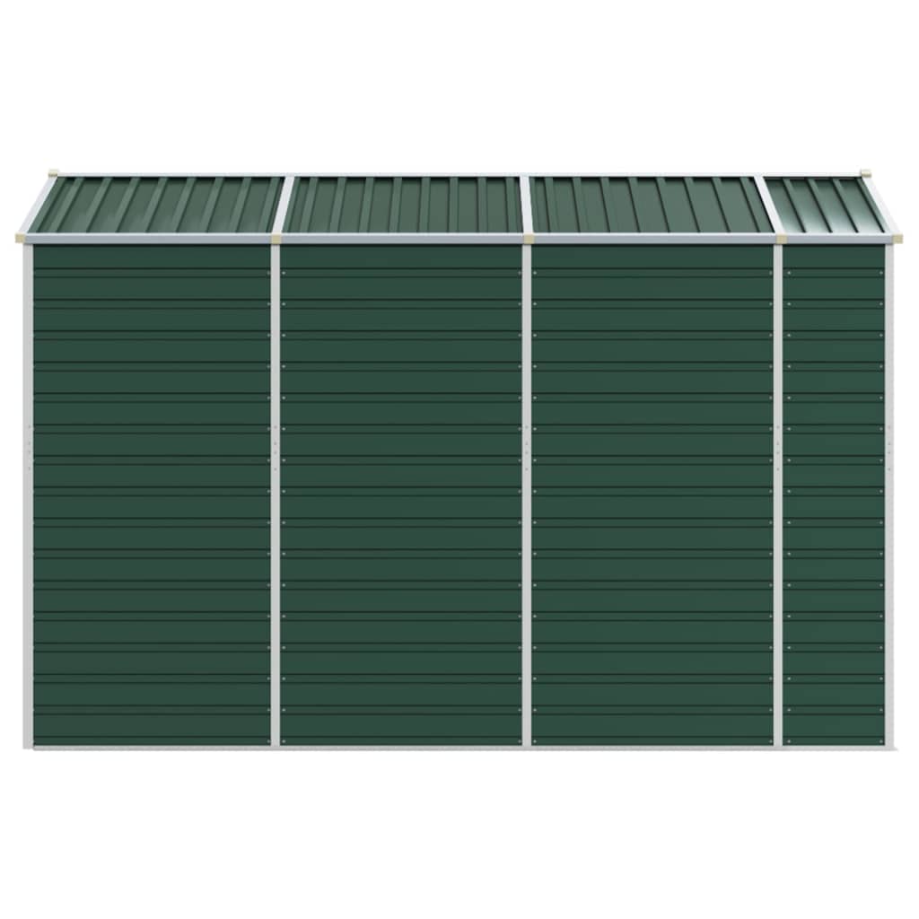 Tuinhuis Groen 191x300x198 cm Gegalvaniseerd Staal