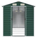 Tuinschuur 191x470x198 cm gegalvaniseerd staal groen