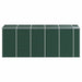 Tuinschuur 191x470x198 cm gegalvaniseerd staal groen