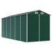 Tuinschuur 191x470x198 cm gegalvaniseerd staal groen
