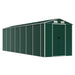 Tuinschuur 191x640x198 cm gegalvaniseerd staal groen
