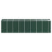 Tuinschuur 191x725x198 cm gegalvaniseerd staal groen