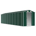 Tuinschuur 191x810x198 cm gegalvaniseerd staal groen