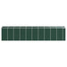 Tuinschuur 191x895x198 cm gegalvaniseerd staal groen