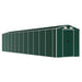 Tuinschuur 191x980x198 cm gegalvaniseerd staal groen