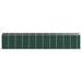 Tuinschuur 191x980x198 cm gegalvaniseerd staal groen